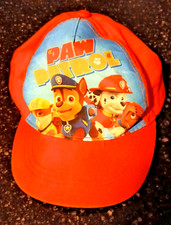 Paw Patrol Nick Jr., Youth Hat, Marshall/Chase/Rubble/Zuma, Red, Adj Size.