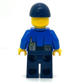 Police Officer blue shirt & sunglasses Lego City Minifigure 60046
