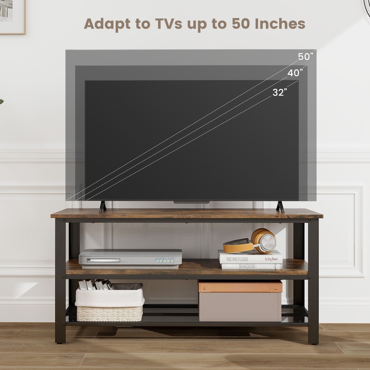 What Size Tv Stand for 50 Inch Tv: Perfect Fit Guide 2026