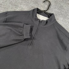 Johnnie O Pullover Shirt Mens XL Extra Large Long Sleeve 1/4 Zip Mock Neck Golf