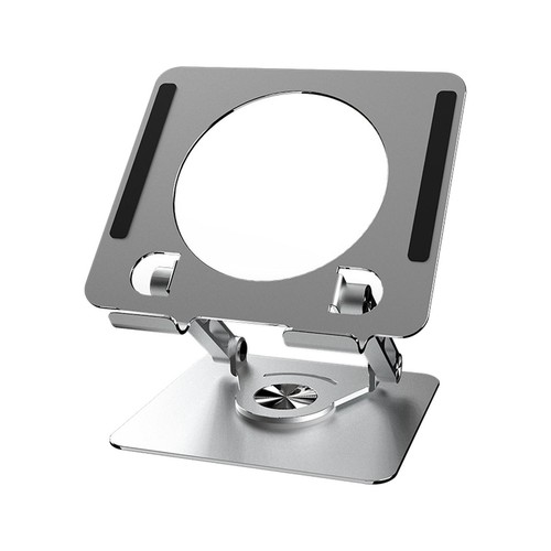 Tablet Stand Large Tablet Device Upgraded Desktop Adjustable Silver Tablet - Afbeelding 12 van 12