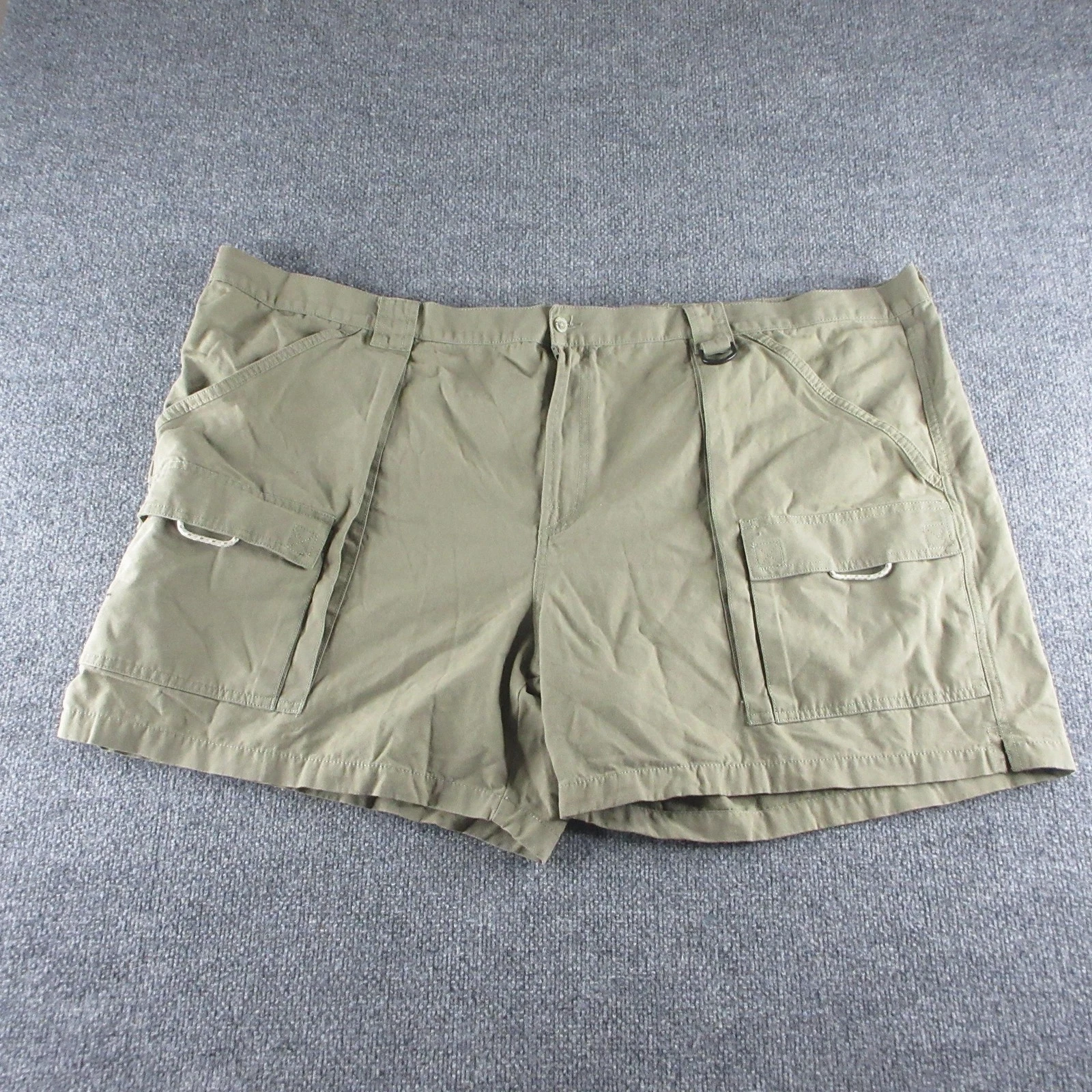 Columbia PFG Cargo Shorts Mens 5XL Green Cotton Canvas 7 Inseam Fishing Outdoor
Opens in a new windo