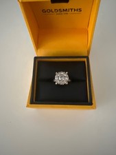 18ct white gold 1.00ct diamond ring