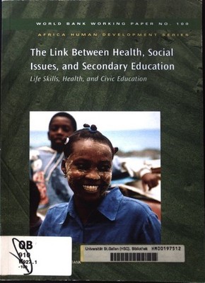 The Link between Health, Social Issues, and Secondary Education. Life Skills, He