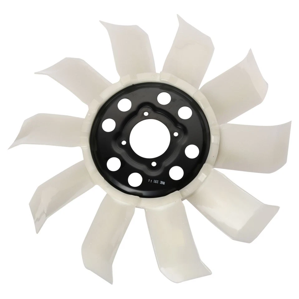 Conjunto de ventilador de radiador de diez aspas para Ford 85-04 Foto 4 de 4