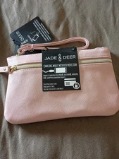 Jade & Deer Charging Wallet With Reid Protection NEW W/TAGS