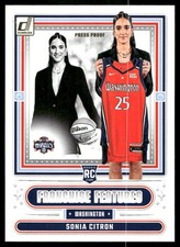 2025 Panini Donruss WNBA SONIA CITRON #17 FRANCHISE FUTURES PRESS PROOF