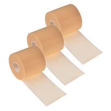 3 Rolls Athletic Pre Wrap Tape 2.75 Inch x 90 Yards Foam Underwrap Sports Beige