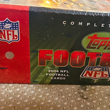 Topps 2004 Topps NFL Football Complete Set 385 Cards Sealed Box 1 Box