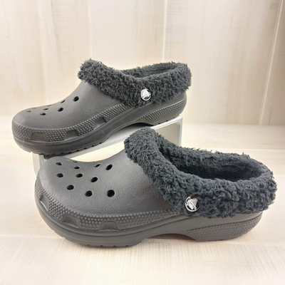 Black Crocs Mammoth Evo Crocs Unisex Men's Women's Mammoth EVO Clog Black  Lined Slip