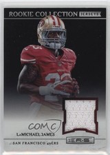 2012 Panini Rookies & Stars Rookie Collection Jerseys LaMichael James #17 4f5