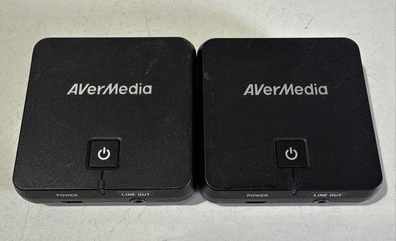 Lot of 2 AVerMedia Workers Presentation Screen Sharing Devices Untested