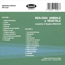 EGISTO MACCHI BIOLOGIA ANIMALE E VEGETALE NEW CD
