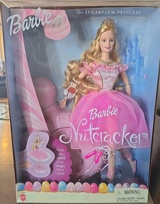 2001 Mattel Barbie As The Sugarplum Princess In The Nutcracker Doll New #50792