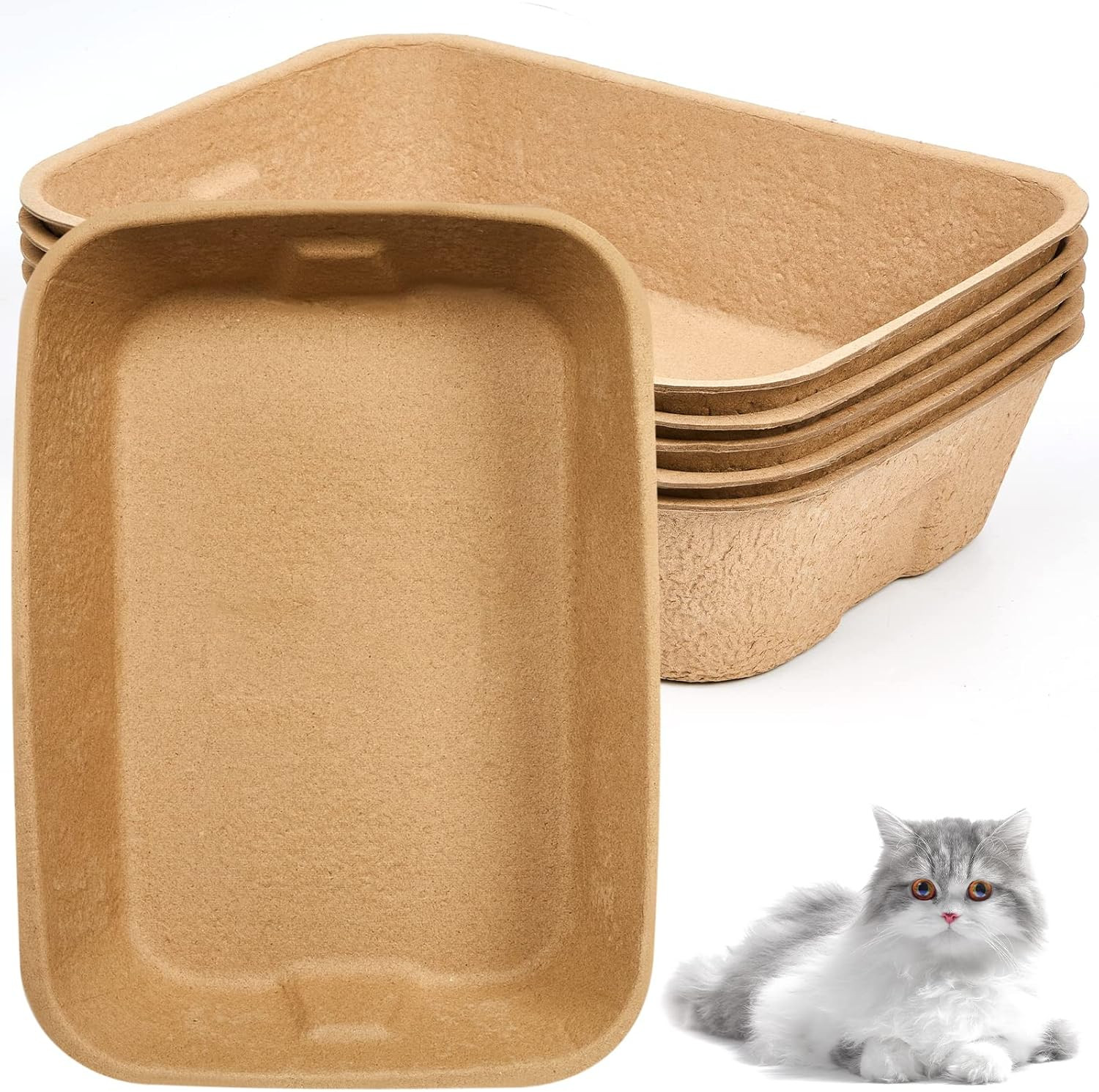 Es For Cat Paper Kitten Disposable Litter Tr