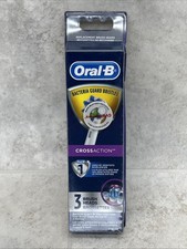 Oral-B Cross Action Toothbrush Replacement Brush Heads 3ct each