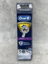 Oral-B Cross Action Toothbrush Replacement Brush Heads 3ct each