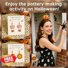 Schismatopoieo 9 Pack Polymer Clay Cutters Earring Jewelry Molds