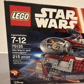LEGO Star Wars Obi-Wan's Jedi Interceptor 75135, 215 Pieces, Obi-Wan Kenobi