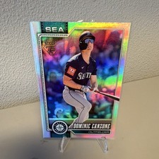 Topps 2026 Series 1 Rainbow Foil 75 Years Dominic Canzone Mariners #156