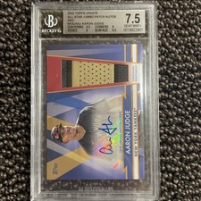2022 Topps Update Series - All-Star Jumbo Patches Autographs Aaron Judge red /5