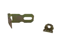 Gate House Safety Hasp 2 1/2” Brass Finish Lot Of 4 {B}