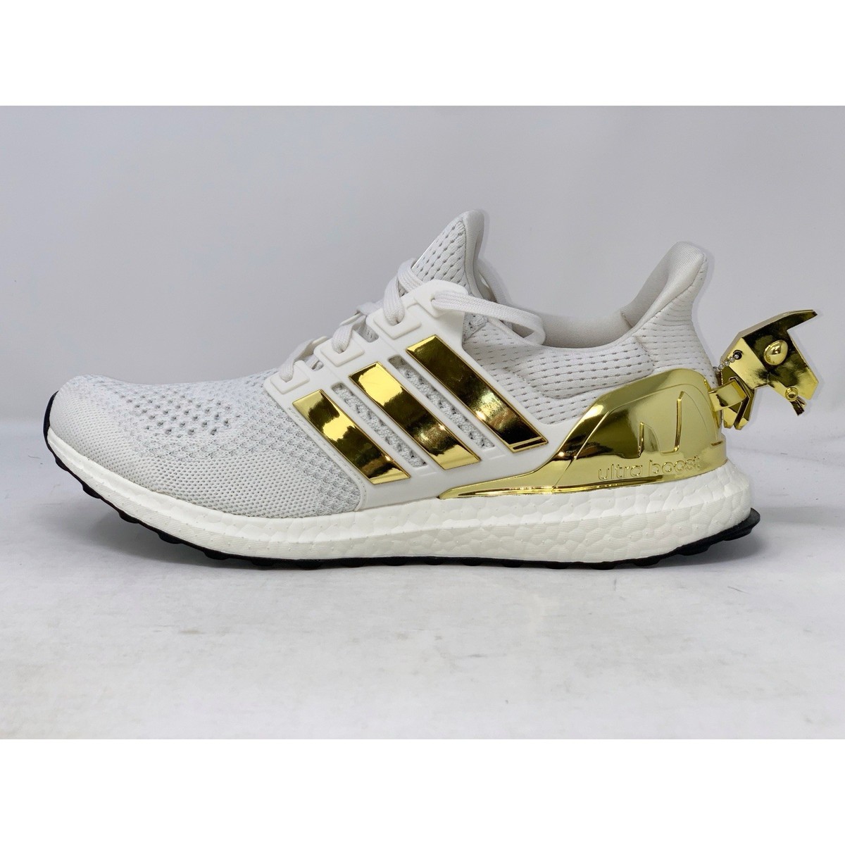 Adidas FORTNITE Men\'s White and Gold Athletic Shoes Shoes - Ultraboost 1.0 Fortnite Shoes - White | adidas Oman main image 4