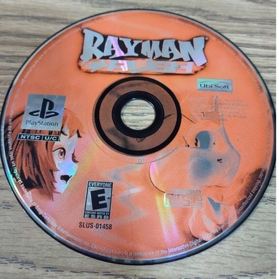 Rayman Rush Sony PlayStation PS1 2002 Ubi Soft SLUS-01458 Black Bottom Disc Only