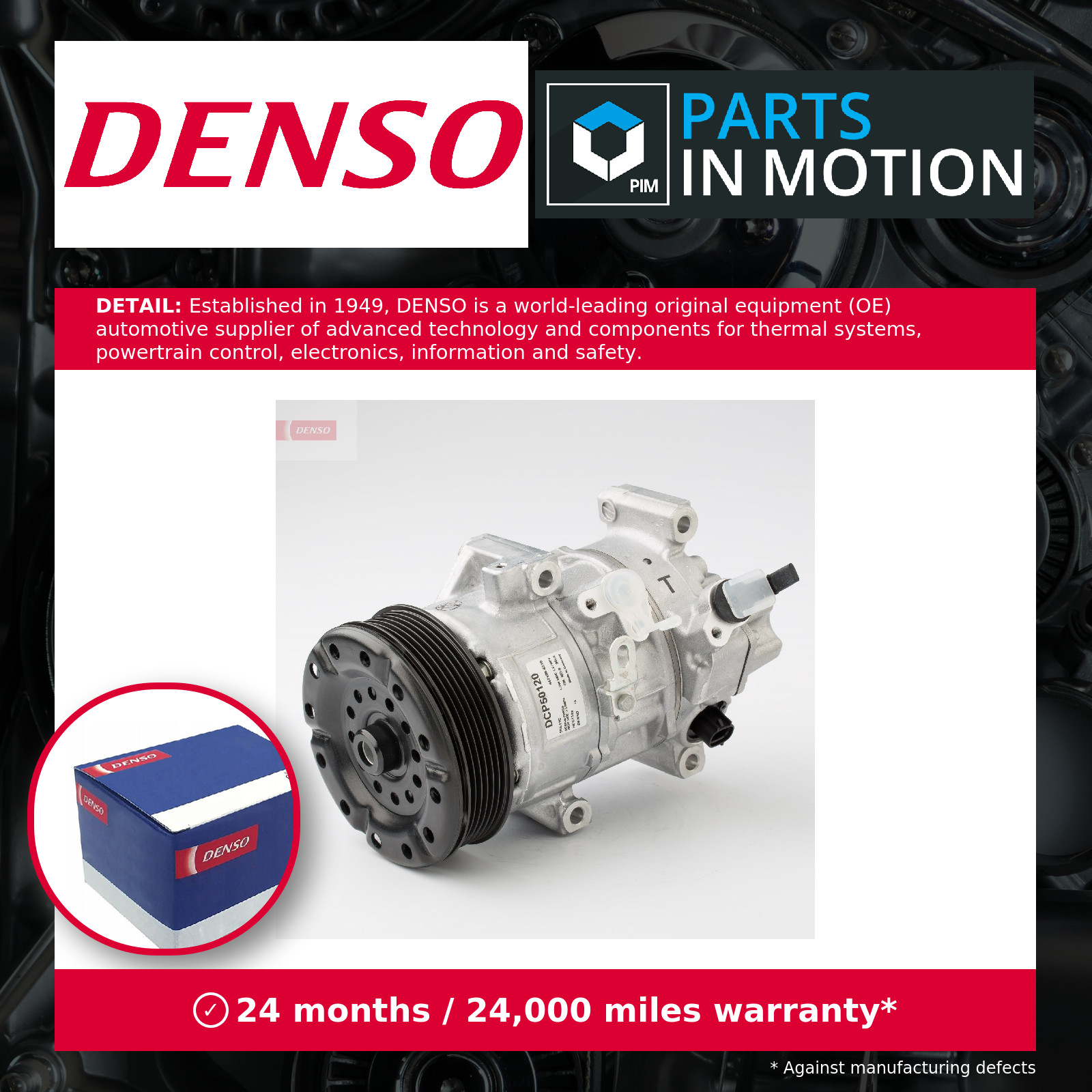 Air Con Compressor DCP50120 Denso AC Conditioning 8831005080 8831068010 Quality