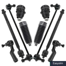 Front Suspension Steering Kit Tie Rods Ball Joints 2010-2013 Mazda 3