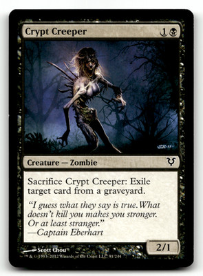 Crypt Creeper 91 Normal C Avacyn Restored LP