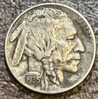 1935 S Buffalo Nickel Circulated Uncertified US Coin Nice Detail