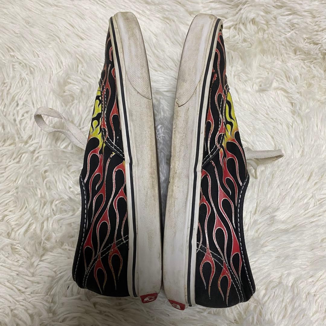 Men 8.5US Vans Authentic Fire Pattern Frame - image 7