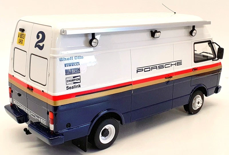 Otto Mobile 1/18 Scale OT907 - Volkswagen LT35 Van Porsche Assistance 1985 - Image 2 of 4