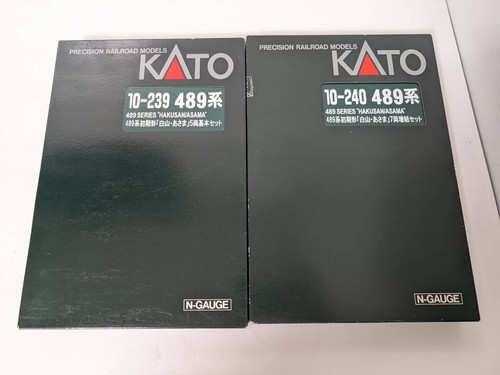 KATO Acoplador 02176 Serie 10-239/240 489 Principios «Hakusan/Asama» 12 vagones | Condition: Usado