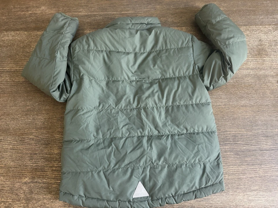 L.L. Chaqueta acolchada reversible Bean Kids talla S 8 plumón de ganso verde/azul marino cálida Foto 4 de 4