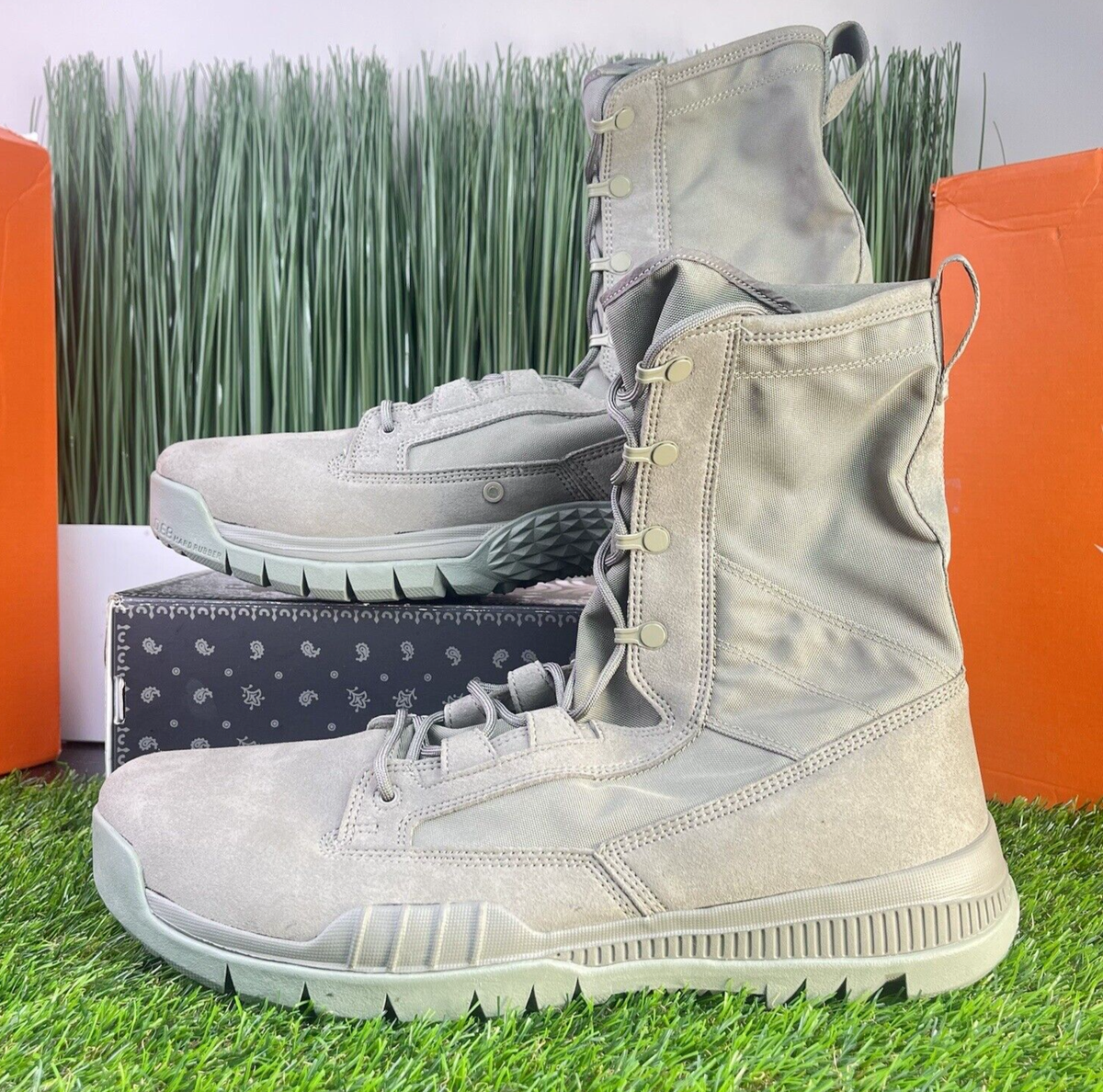 靴 NIKE SFB Tactical Boots Forest Green Nike SFB Field 8