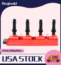 Bobina de encendido roja UF669 para Chevrolet Cruze Sonic Trax Buick Encore 11-20 1,4 L