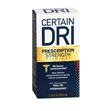 Roll-On Antiperspirant Clinical Prescription 1.2 Oz By Certain Dri