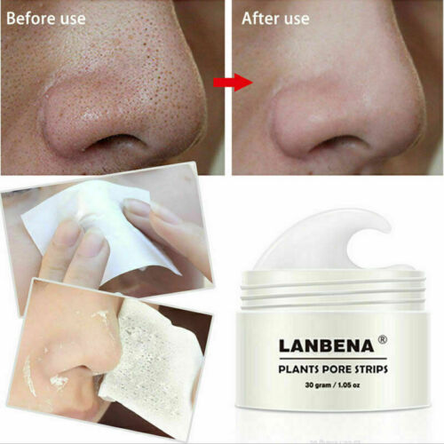 Blackhead Remover Cream Facial Nose Mask Plant Pore Strips Acne Peel Off