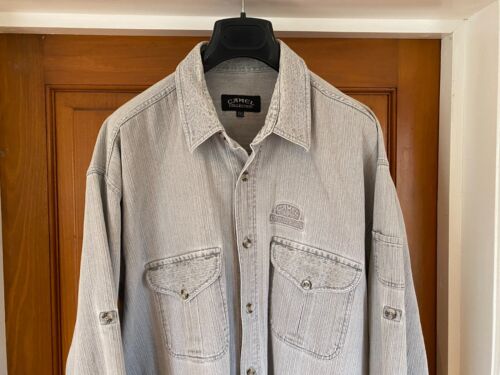 Camel Collection Adventurewear Camel Trophy Grey Shirt XXL 2XL Rugged Outdoor - Picture 2 of 10