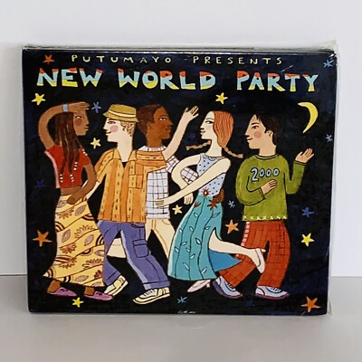 Factory Sealed (shrink wrapped) Putumayo Presents New World Party CD