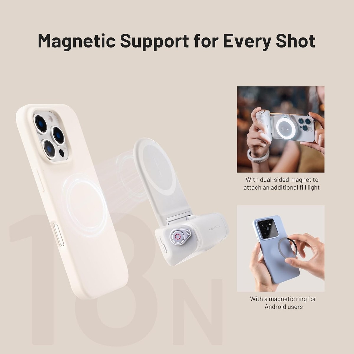 PGYTECH MagCam Phone Grip MagSafeグリップ PGYTECH MagCam Phone Grip MagSafeグリップ MagCam Phone Grip