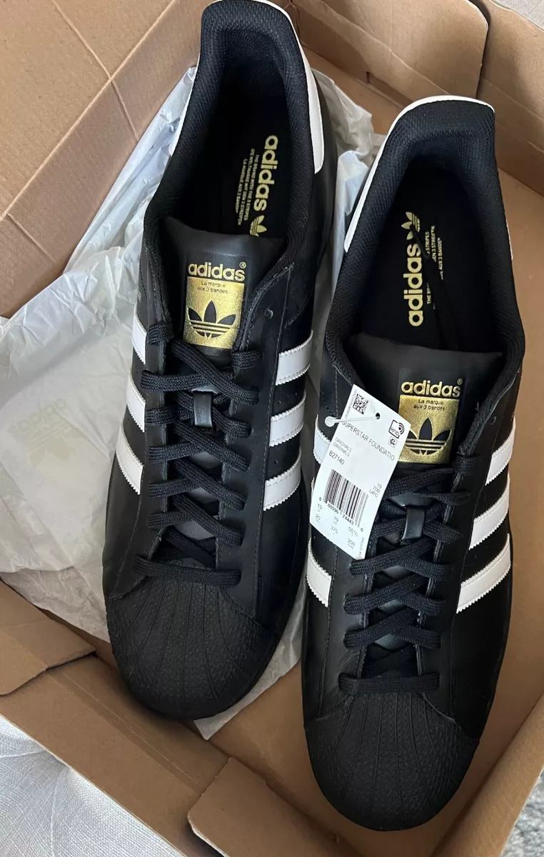 ADIDAS ORIGINALS FOUNDATION Core Black/White 2019 20 In Box | eBay