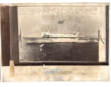 Millionaire Stavros Niarchos LUXURY MOTOR YACHT Atlantis ATHENS 1973 Press Photo