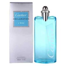 Cartier Declaration L'eau 3.3 / 3.4 oz 100 ml Eau De Toilette Spray / New In Box