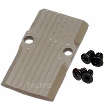 Engraving StarFlag Tan RMR Cover Plate Fits G17 19 26 RMR Cut Slides