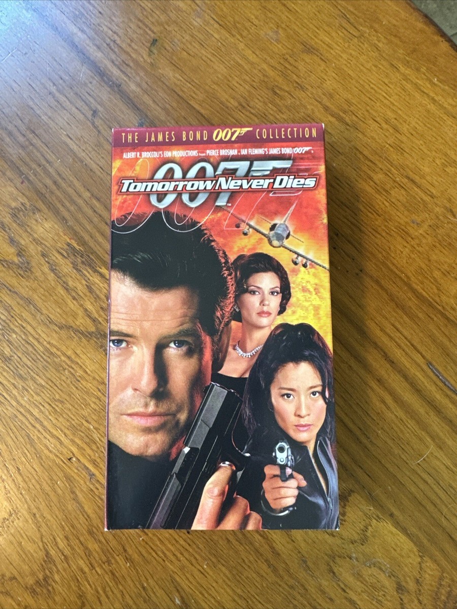 Tomorrow Never Dies (VHS, 1997, James Bond 007 Collection