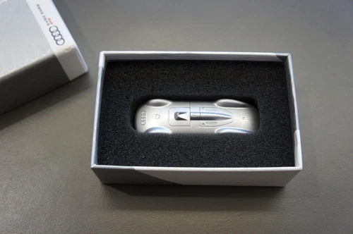Genuine Audi AVUS Streamline 1937 Silver Metal USB Flash Drive Memory Stick 8GB