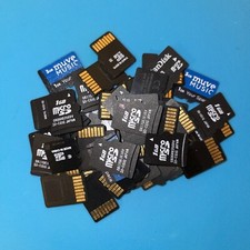1GB Micro SD Card - Works w/Vintage Cameras, Old Tech, FAT 12, FAT 16 - Tested